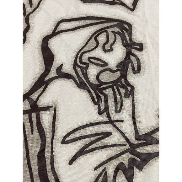 Y2K 90s Vintage Graphic T-Shirt Size Large Oversize Summer Unisex Hipster 22x25 - Picture 6 of 10